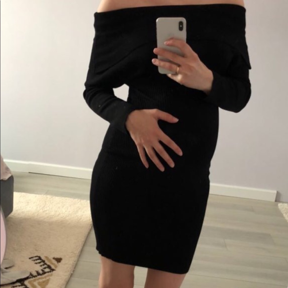 Bodycon off the shoulder pencil dress - Picture 3 of 7